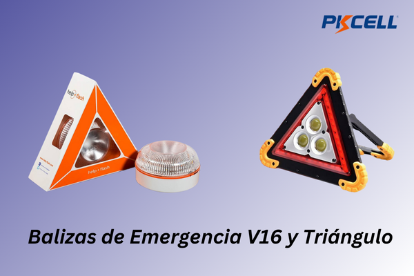 Balizas de Emergencia V16 y Triángulo