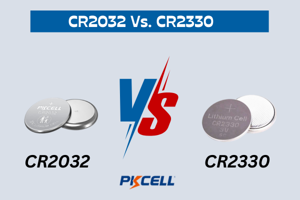 CR2330 frente a CR2032