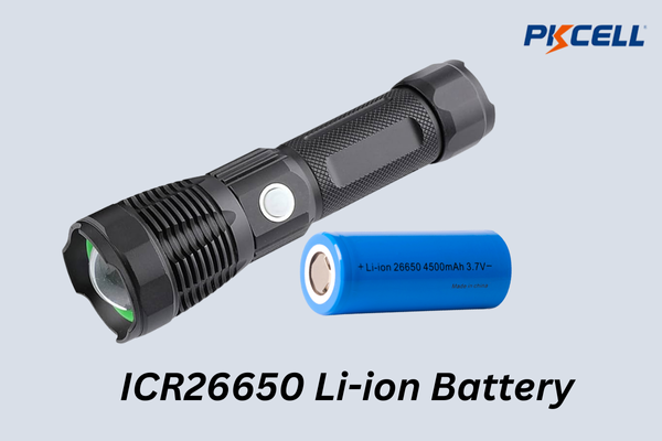 Aplicaciones comunes de la batería 26650 Li-ion