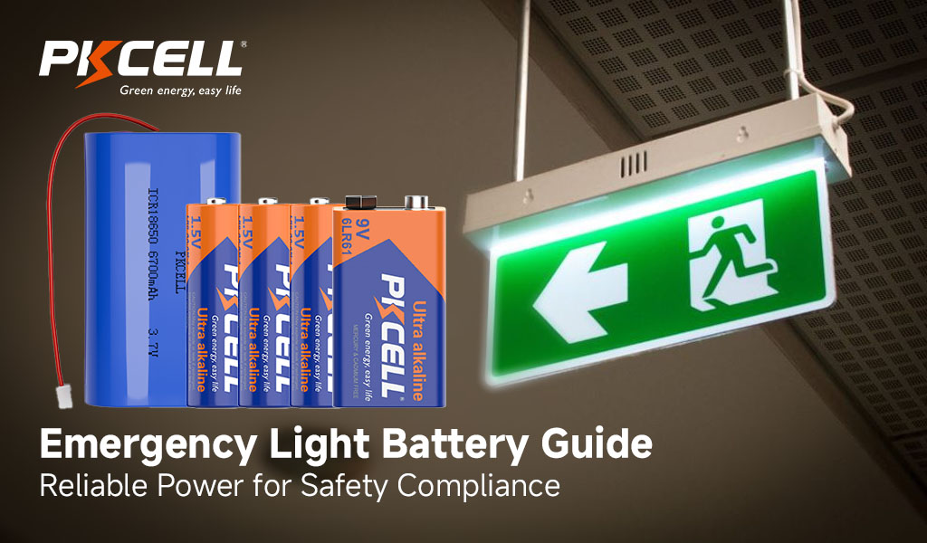 Emergency battery guide