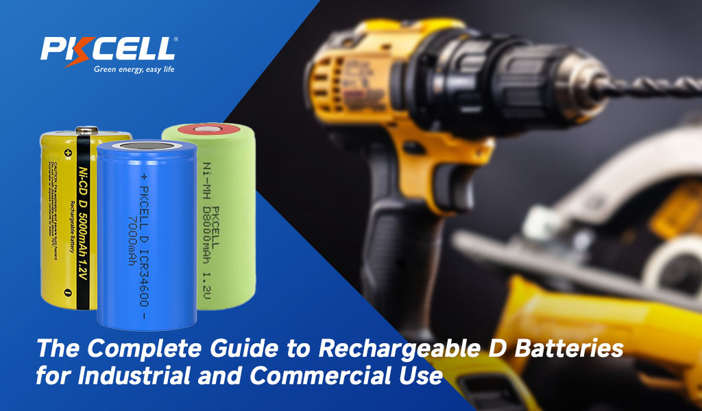 Rechargeable D battery