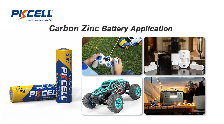 Aplicaciones de las pilas de carbono-zinc