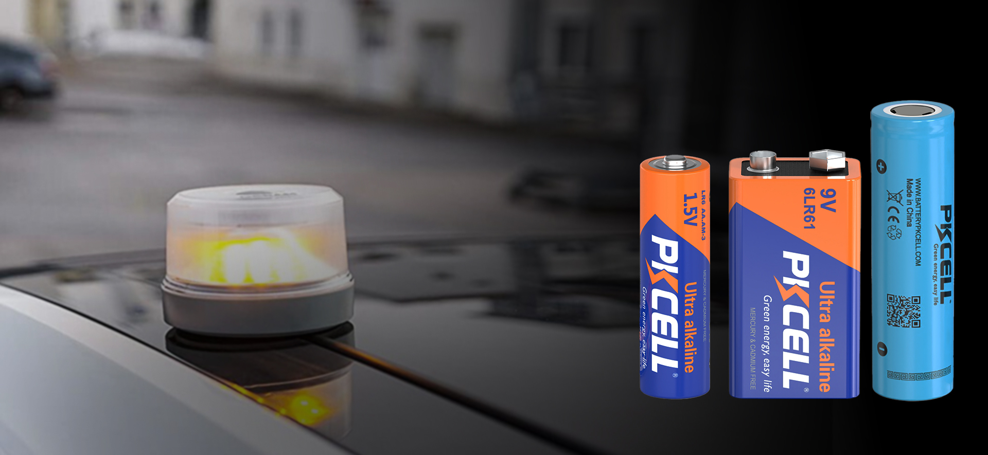 emergency light banner