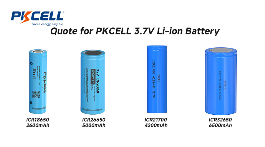 quote for 3.7v lithium-ion battery