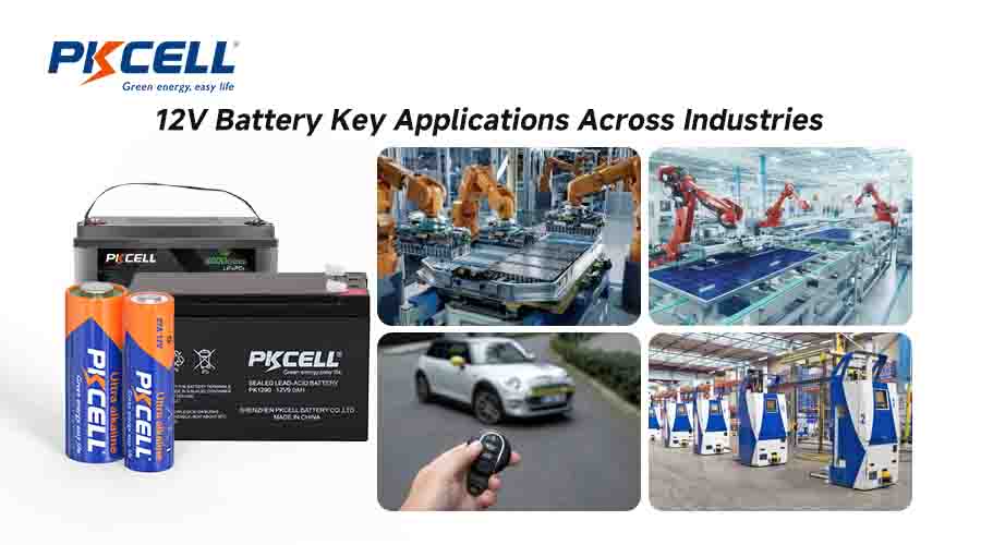 12V Battery Key Applications 